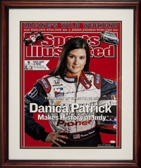 Danica Patrick Signed Sports Illustrated Enlarged Cover - Steiner